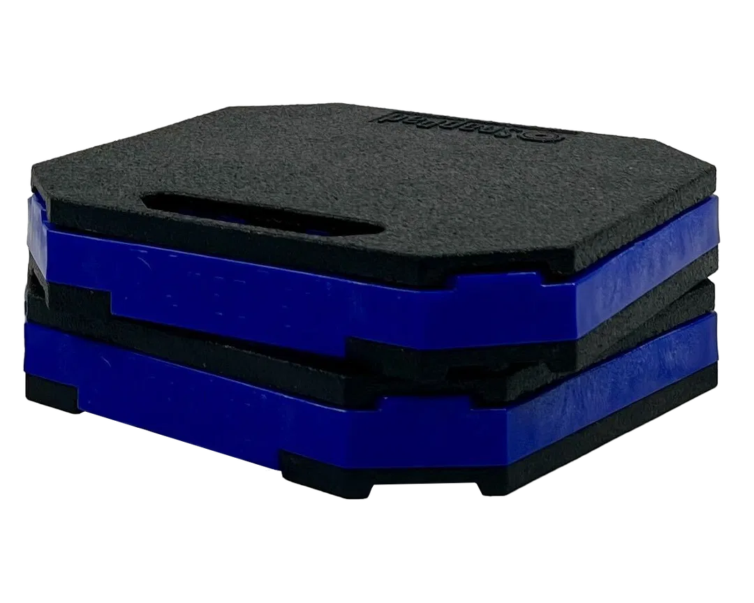 STK2-BLUE – SNAPPAD Trailer Stabilizer Jack Stand Pad, For Use Under Tires And Leveling Jacks 40000 Pound 12 Inch Len...